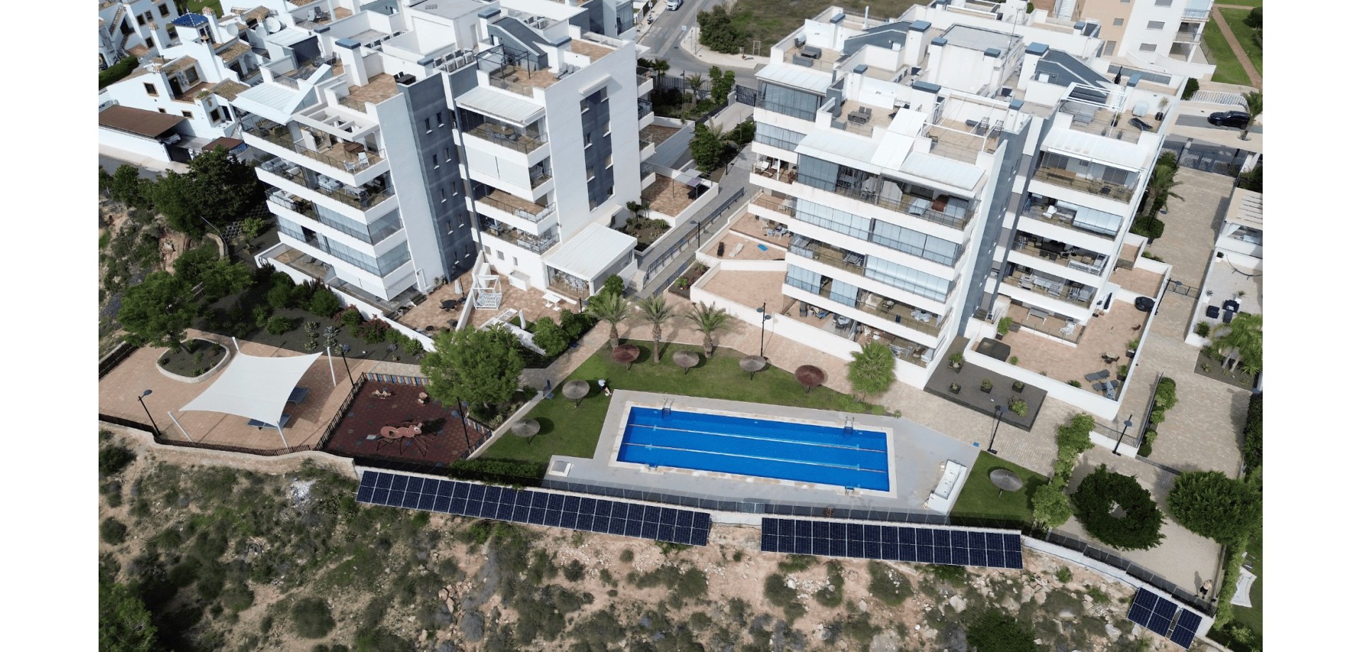 Dining area in apartment for sale in Orihuela Costa