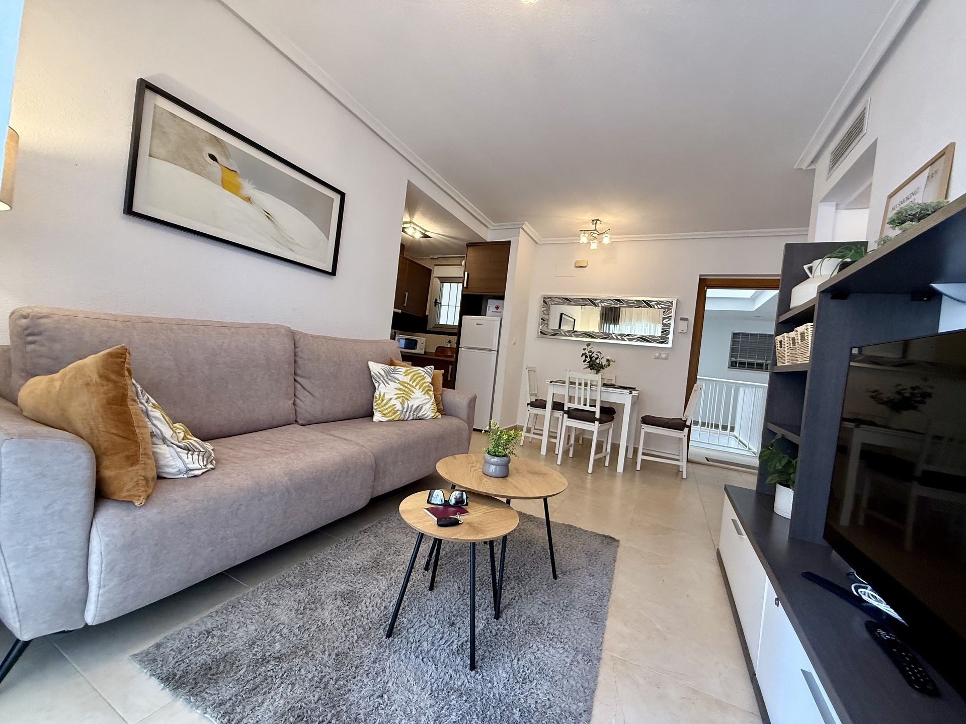 Pool area in apartment for sale in Torrevieja