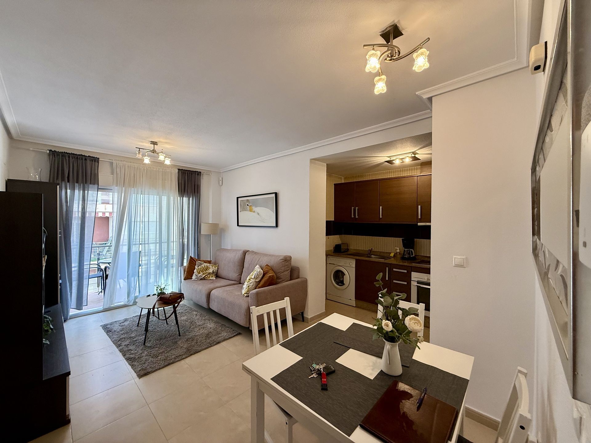 Terrace in apartment for sale in Torrevieja
