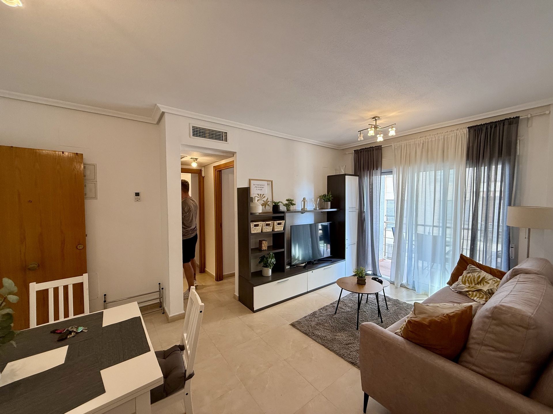 Terrace in apartment for sale in Torrevieja