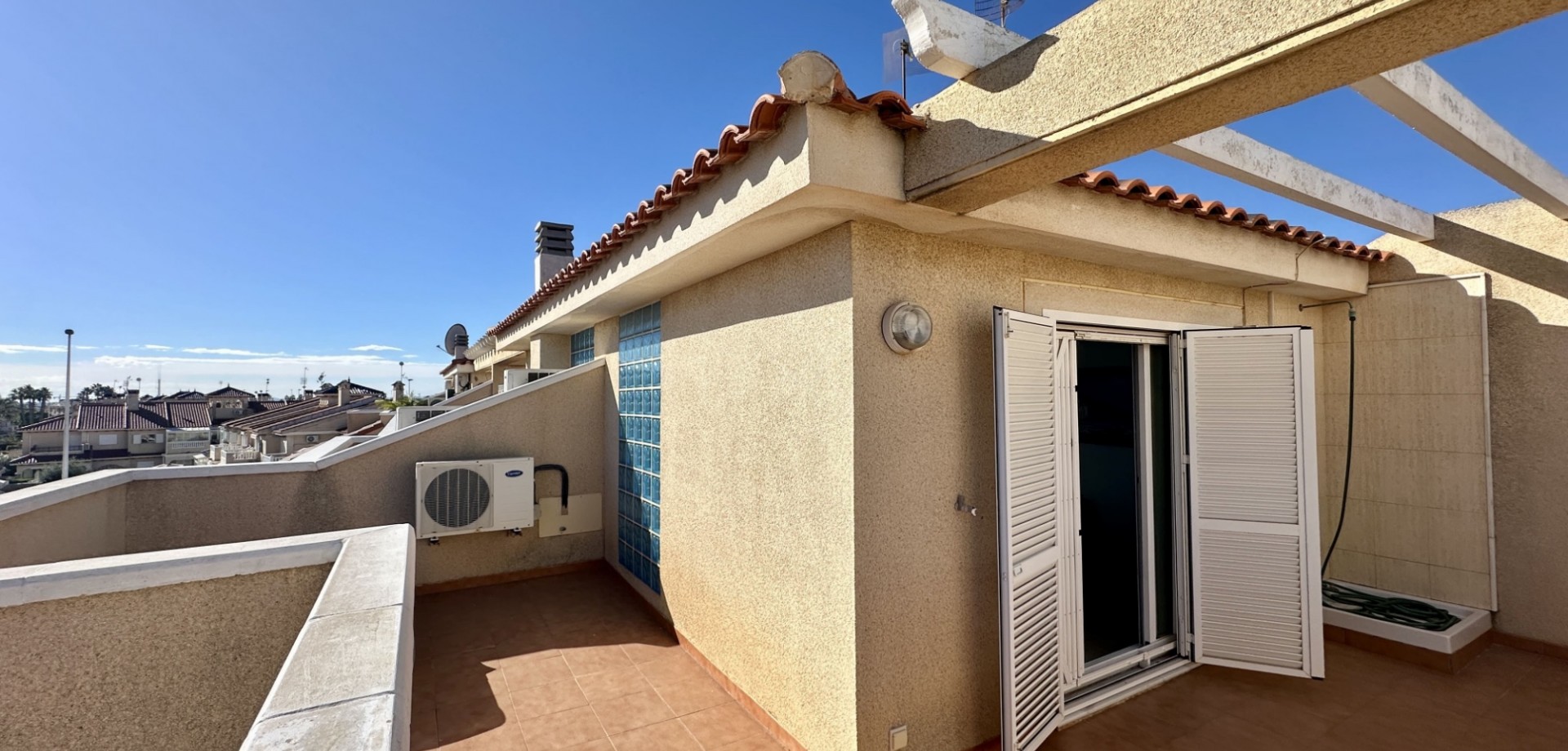 Living room in duplex for sale in Orihuela Costa