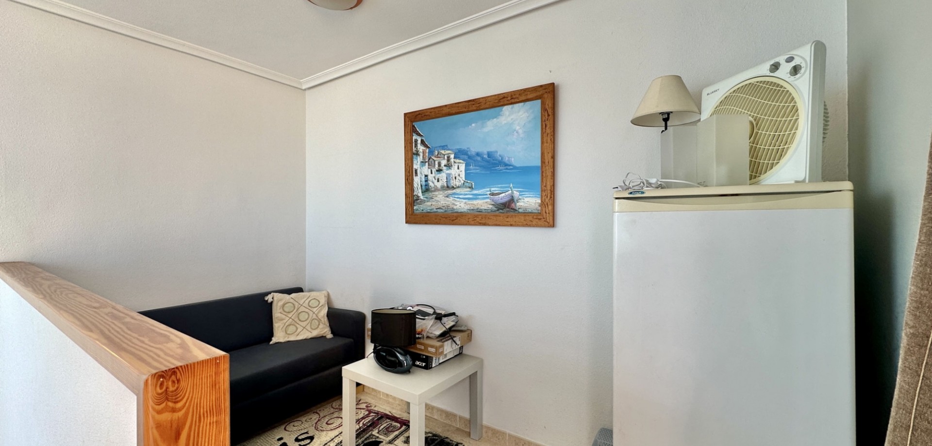 Master bedroom in duplex for sale in Orihuela Costa