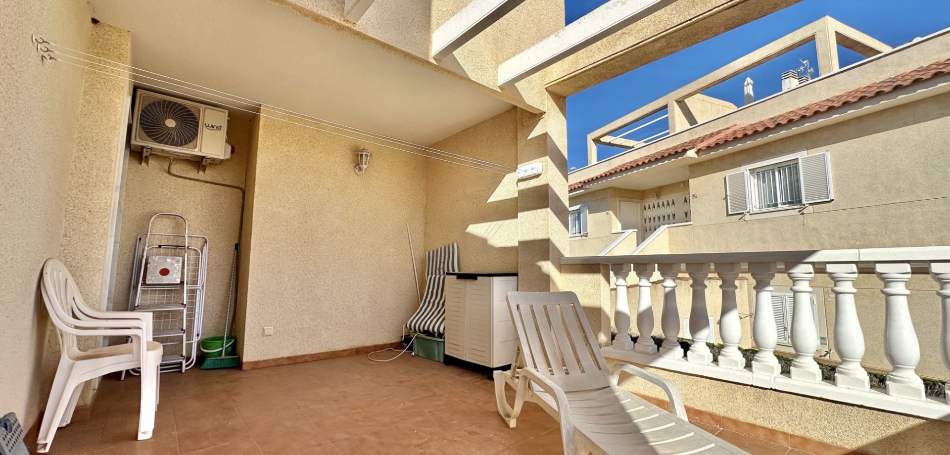 Dining area in duplex for sale in Orihuela Costa