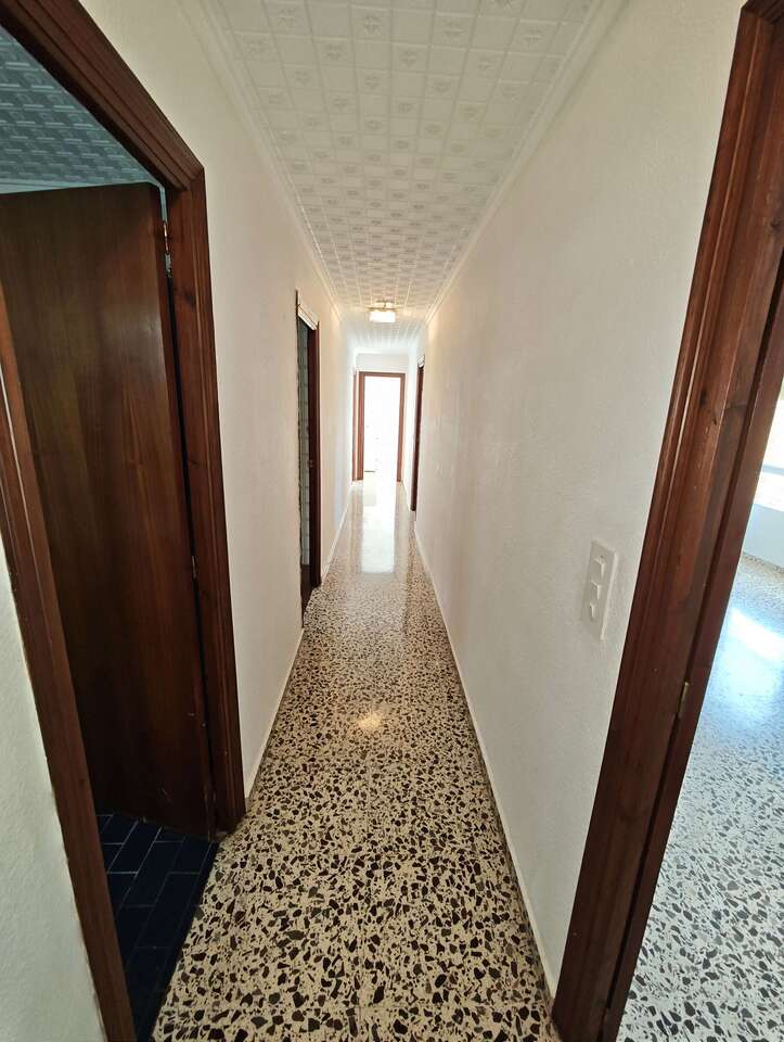Pool area in apartment for sale in Salinas