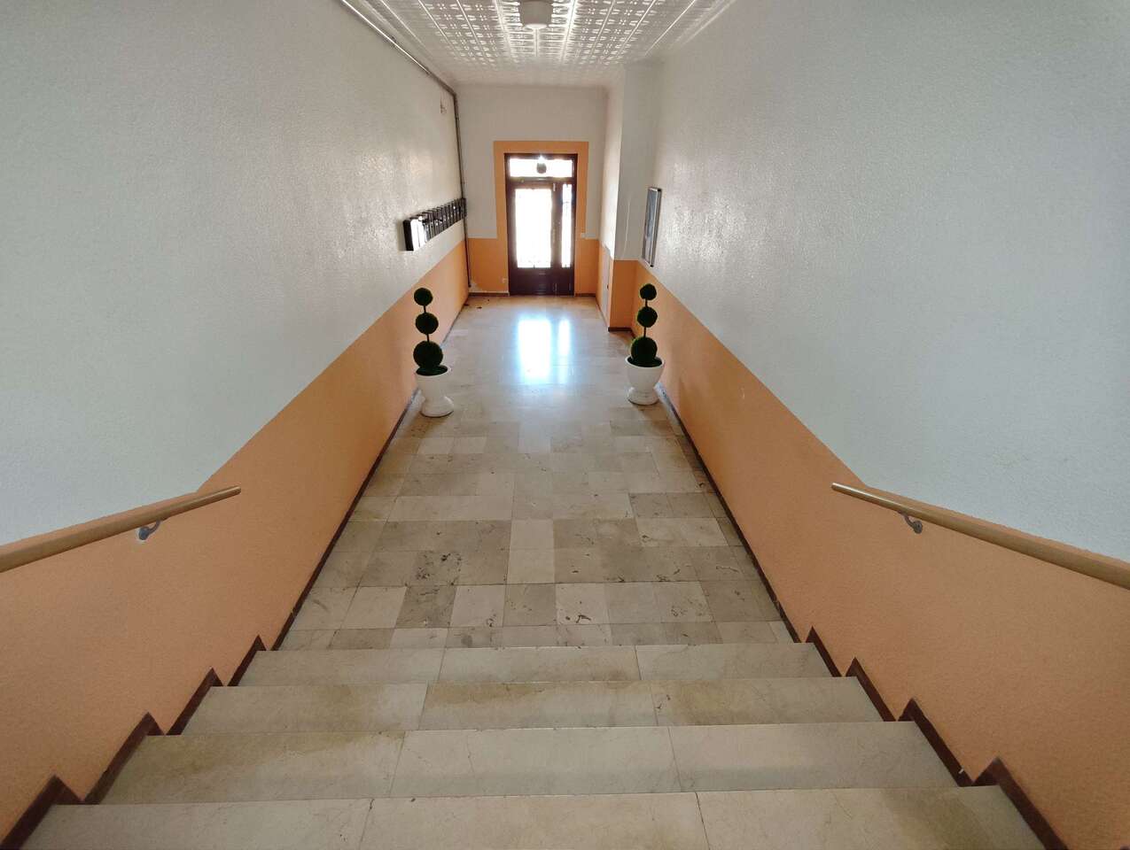 Pool area in apartment for sale in Salinas
