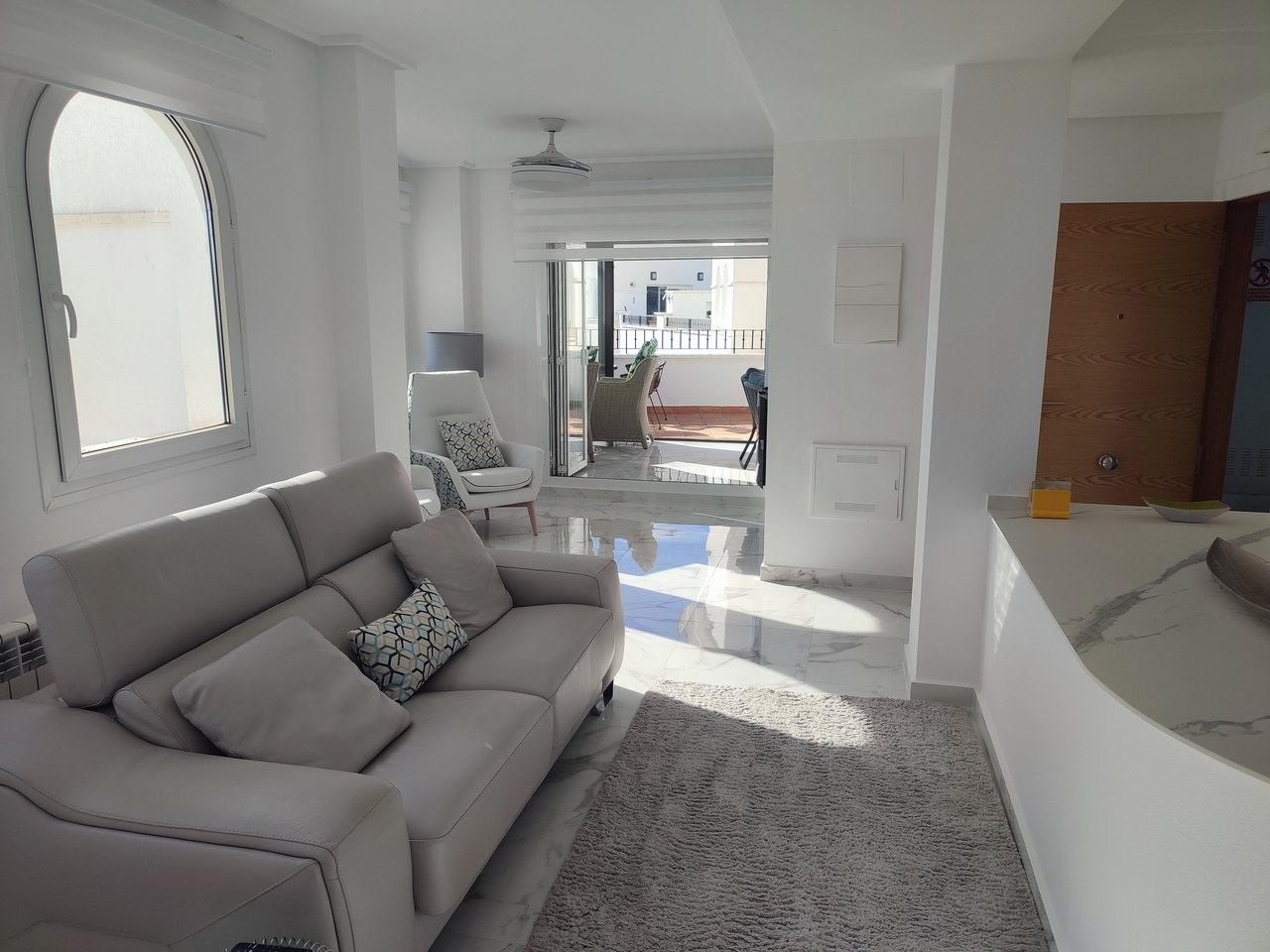 Kitchen in apartment for sale in Hacienda Riquelme Golf Resort