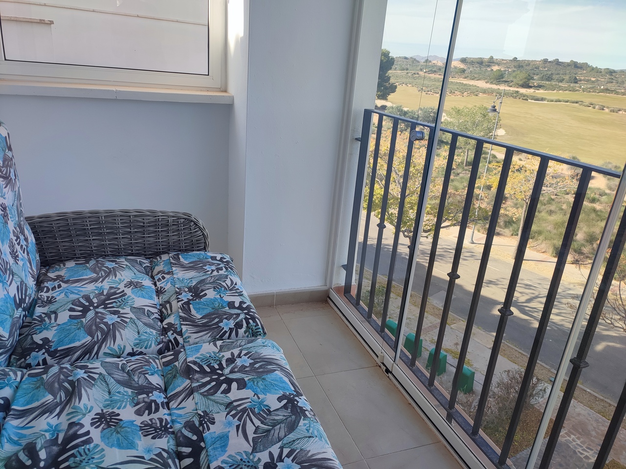 Living room in apartment for sale in Hacienda Riquelme Golf Resort