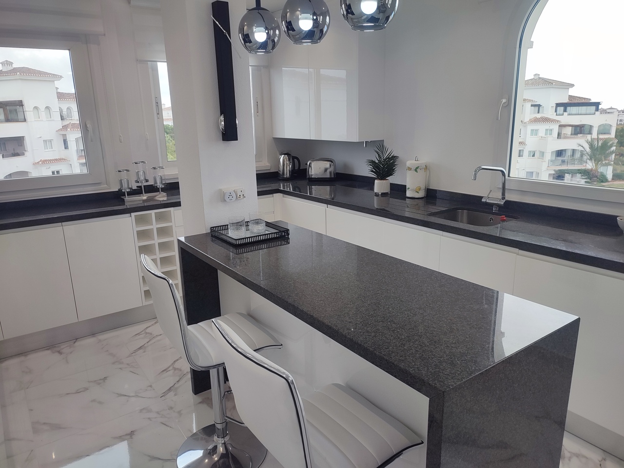 Bedroom in apartment for sale in Hacienda Riquelme Golf Resort