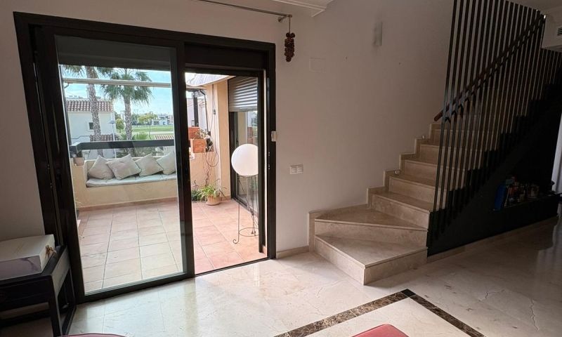 Living room in apartment for sale in San Javier