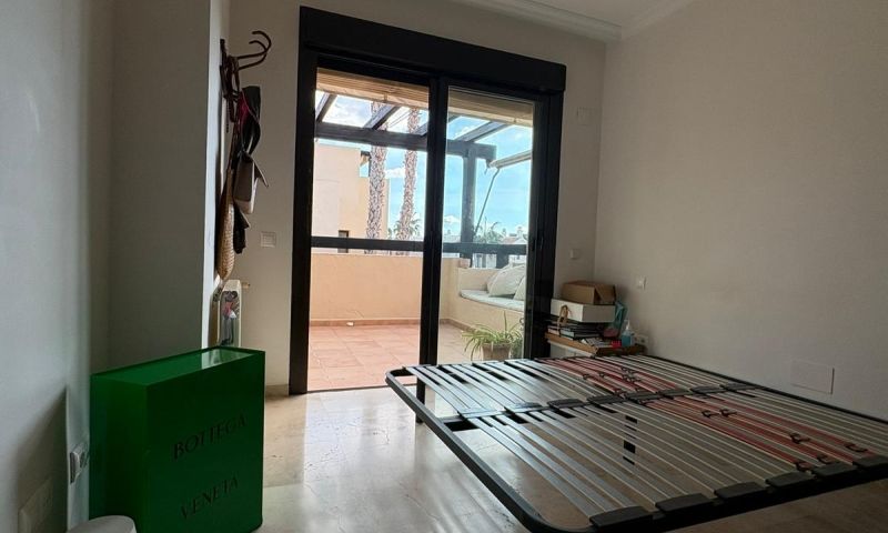 Pool area in apartment for sale in San Javier