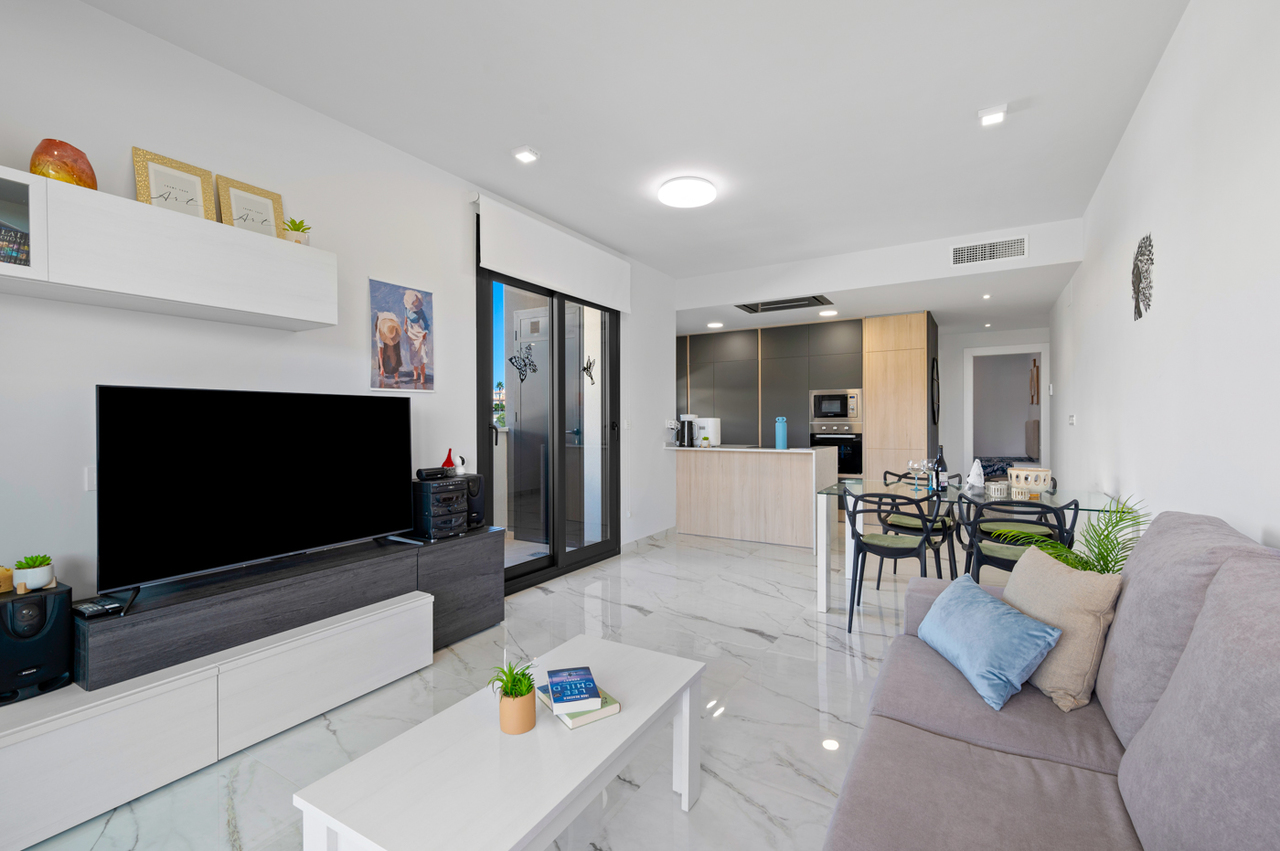 Dining area in apartment for sale in Villamartin