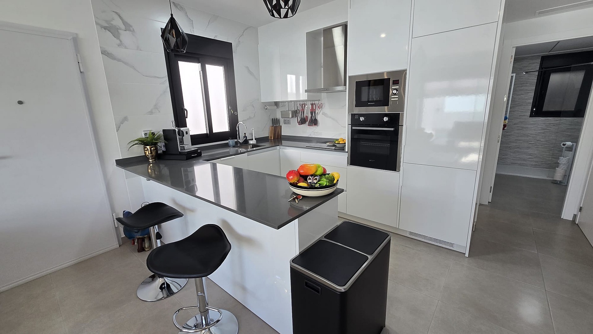 Master bedroom in villa for sale in San Pedro del Pinatar