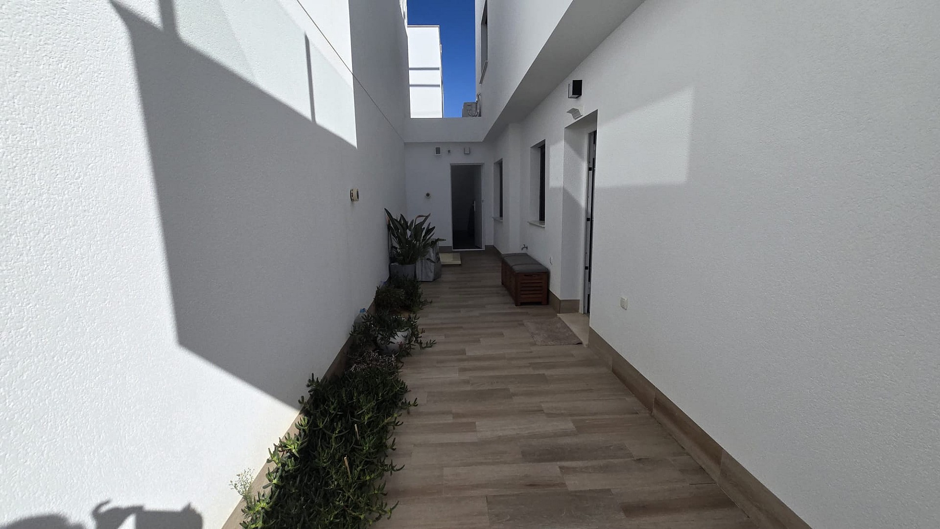 Pool area in villa for sale in San Pedro del Pinatar