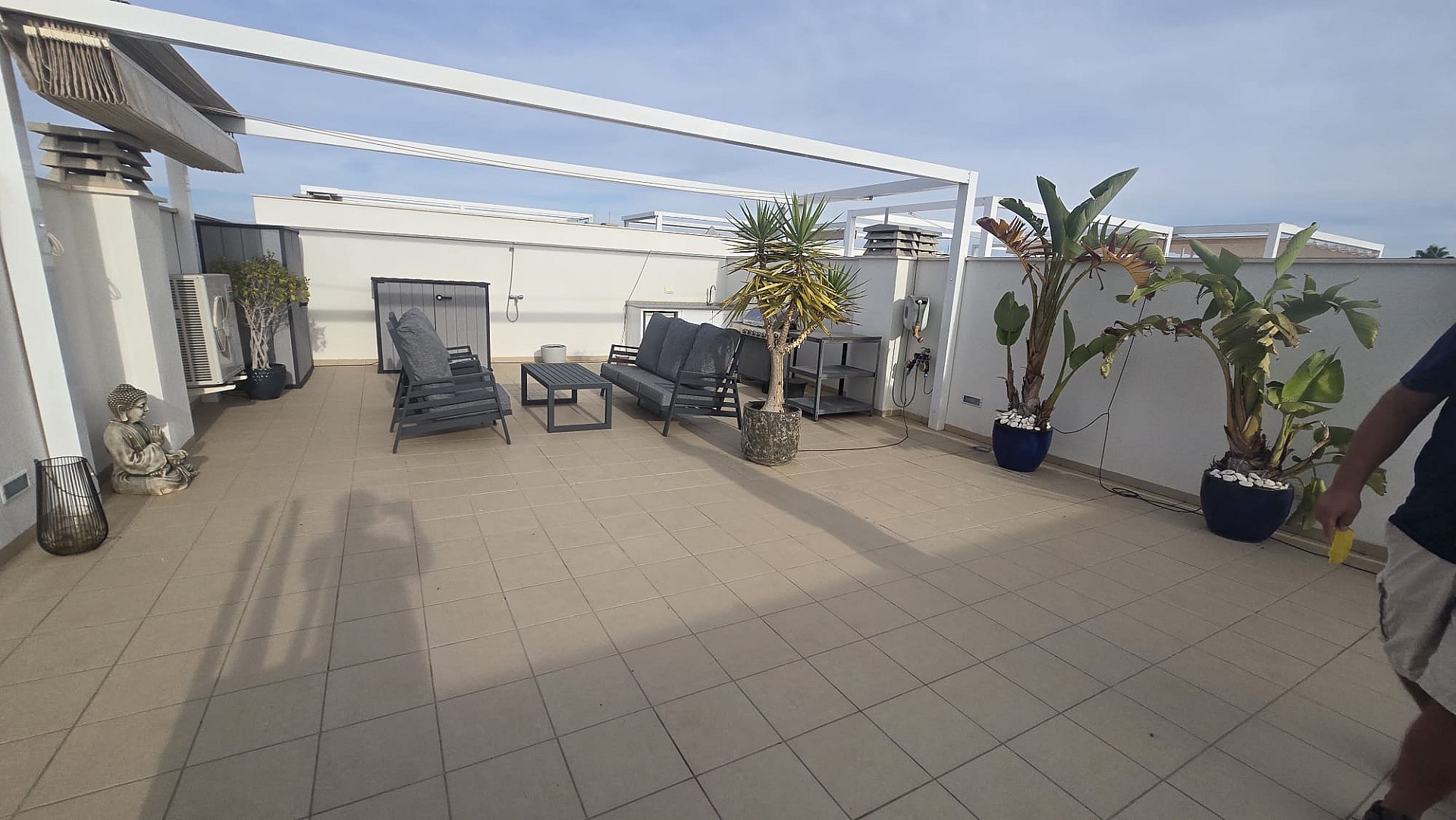 Living room in penthouse for sale in Pilar de La Horadada