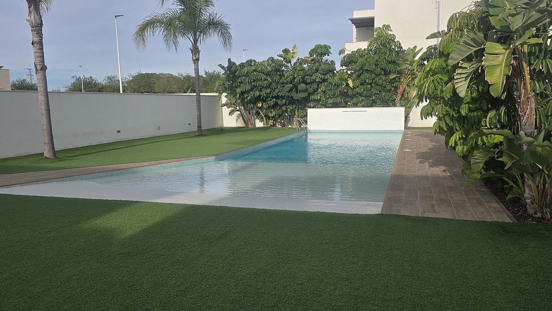 Pool area in penthouse for sale in Pilar de La Horadada