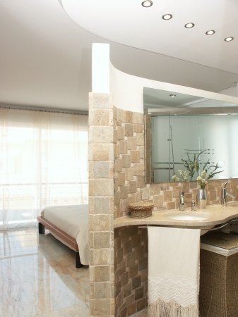 Bathroom in bungalow for sale in javea