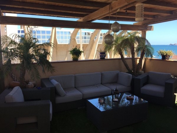 Dining area in bungalow for sale in javea
