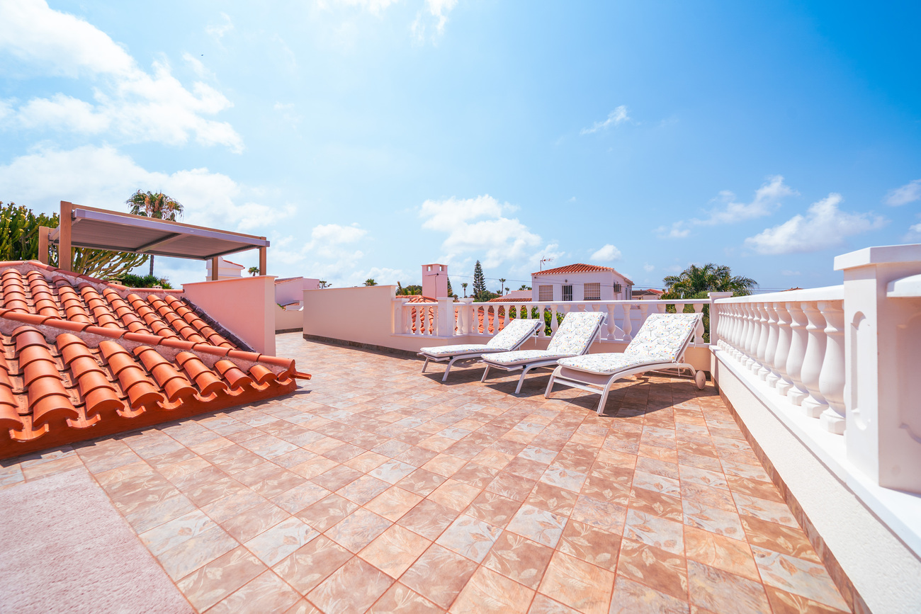 Garden in villa for sale in Torrevieja