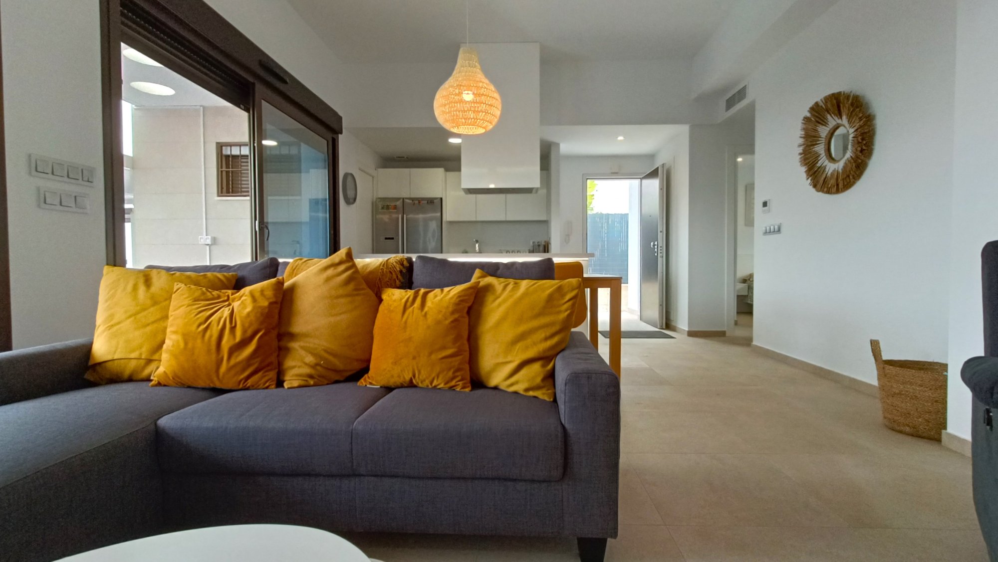Kitchen in villa for sale in Vistabella Golf Entre Naranjos