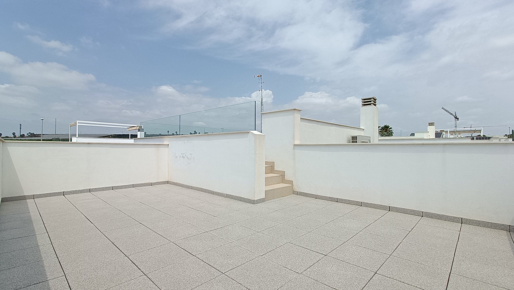 Terrace in villa for sale in Vistabella Golf Entre Naranjos