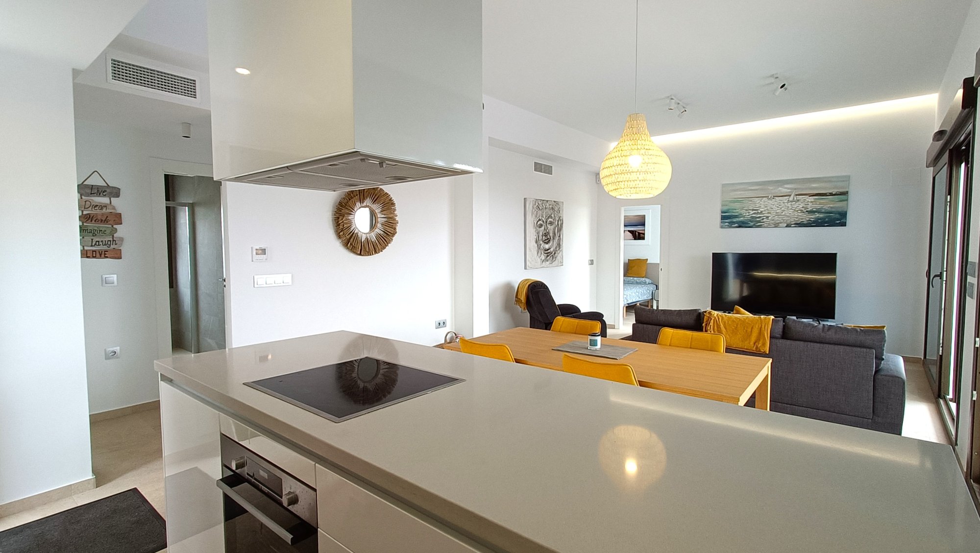 Terrace in villa for sale in Vistabella Golf Entre Naranjos