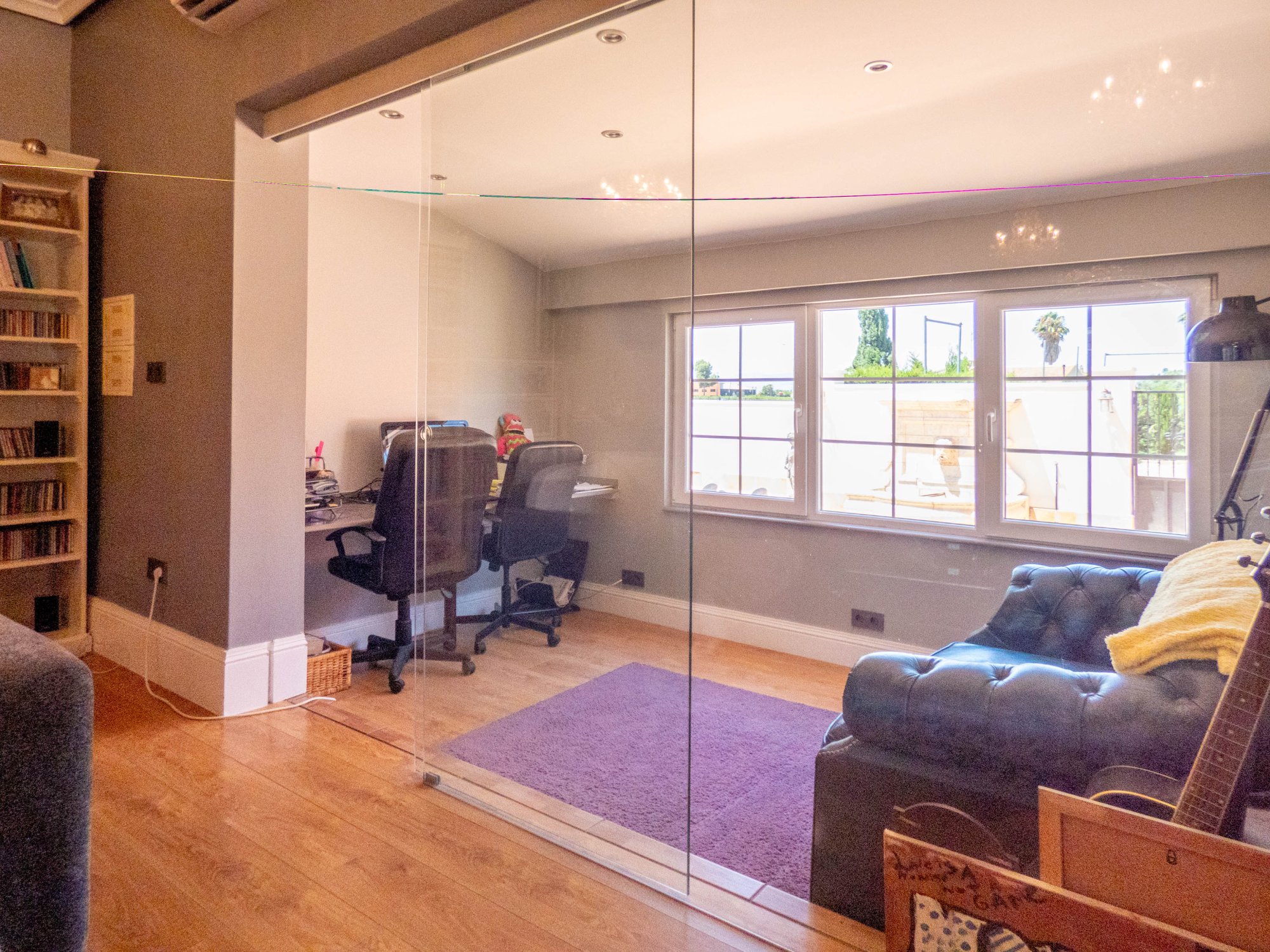 Living room in villa for sale in Heredades