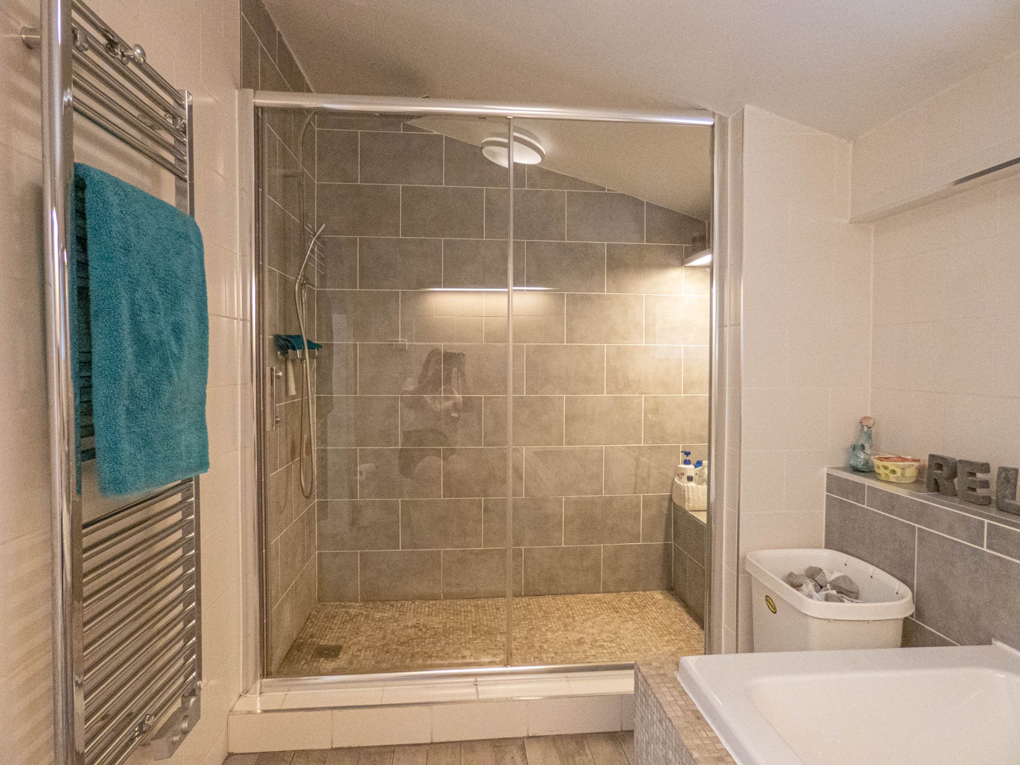 Bathroom in villa for sale in Heredades