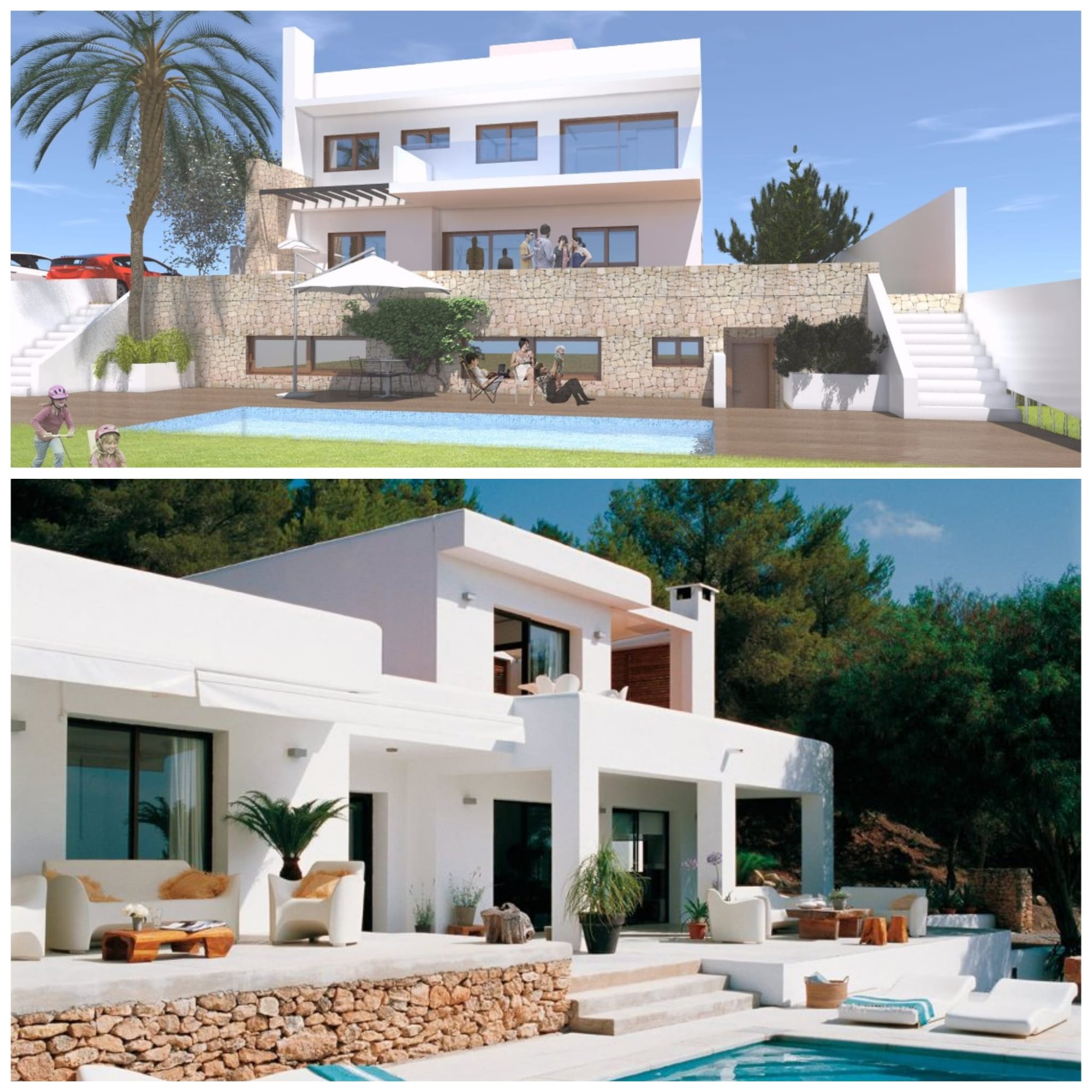 Living room in land for sale in La Marina