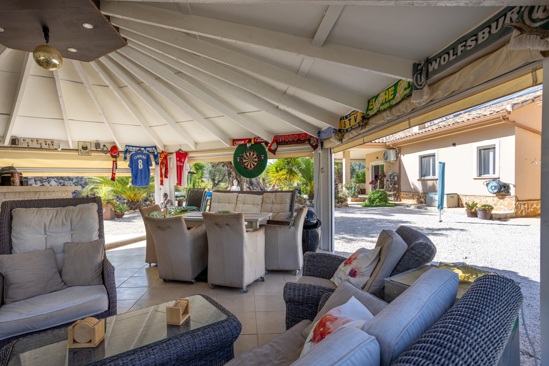 Dining area in villa for sale in La Zarza