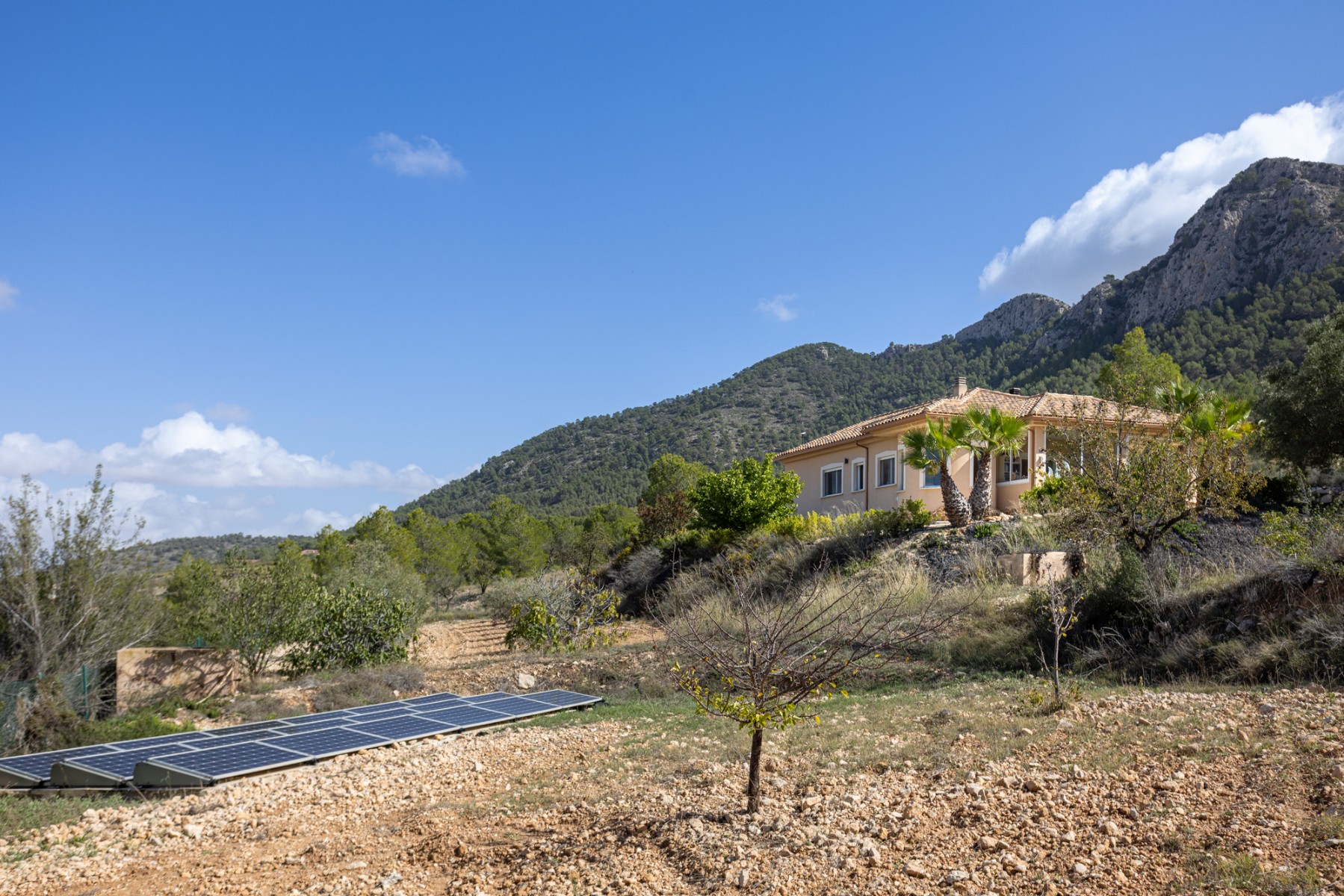 Master bedroom in villa for sale in La Zarza