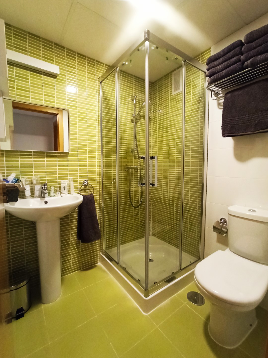 Pool area in apartment for sale in Benidorm