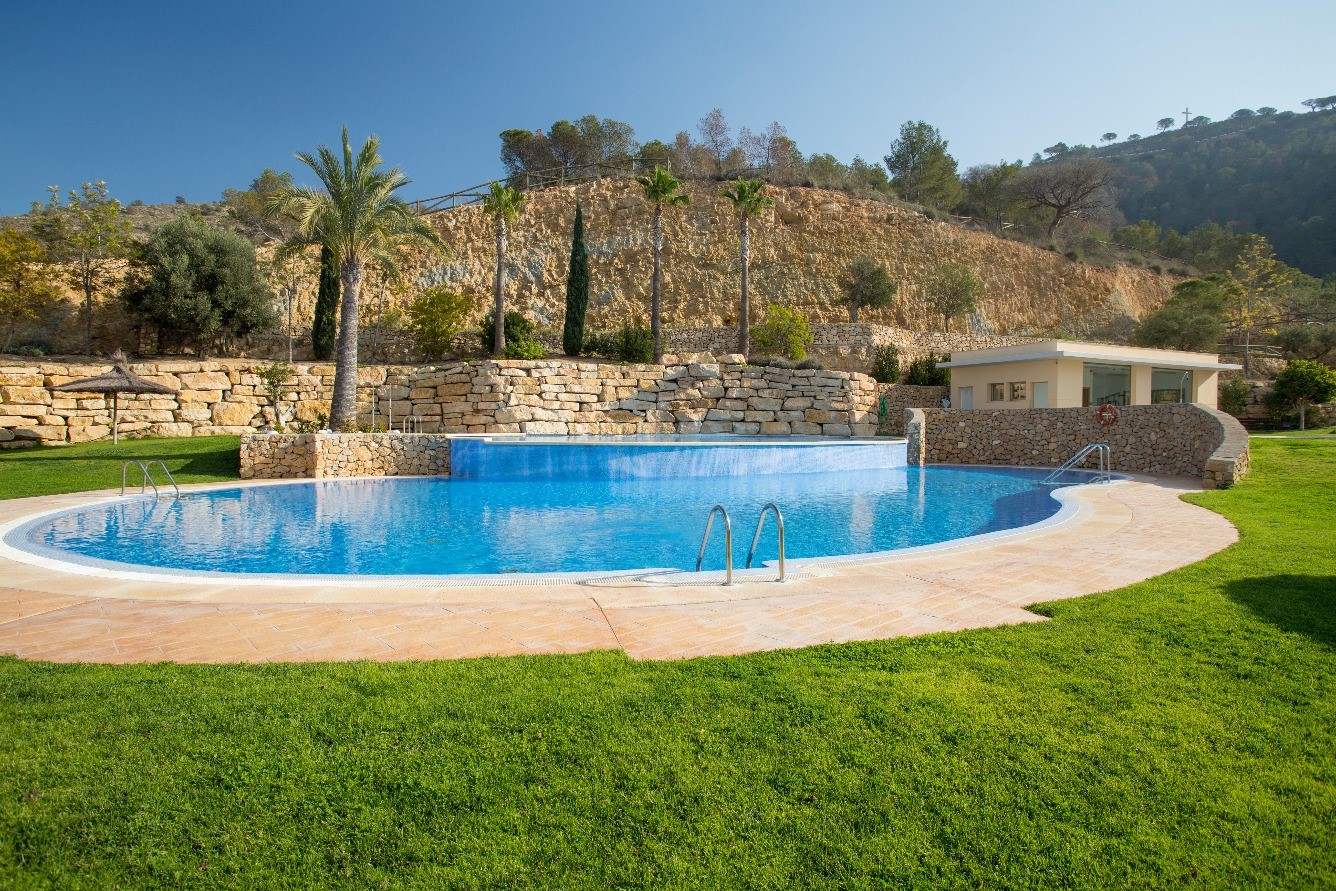 Garden in apartment for sale in Benidorm
