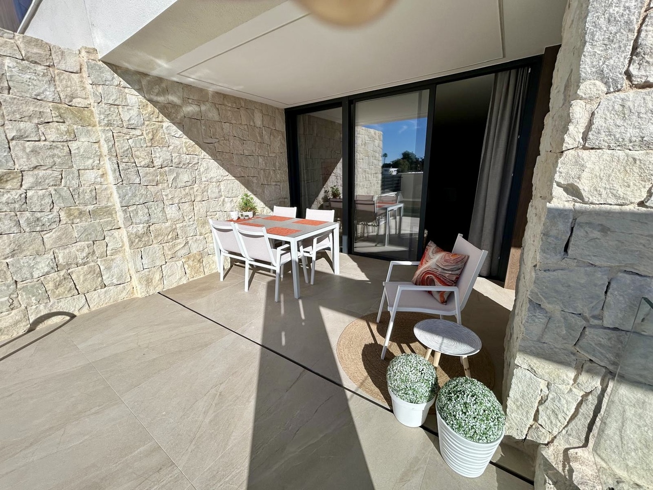 Pool area in terraced for sale in Dolores