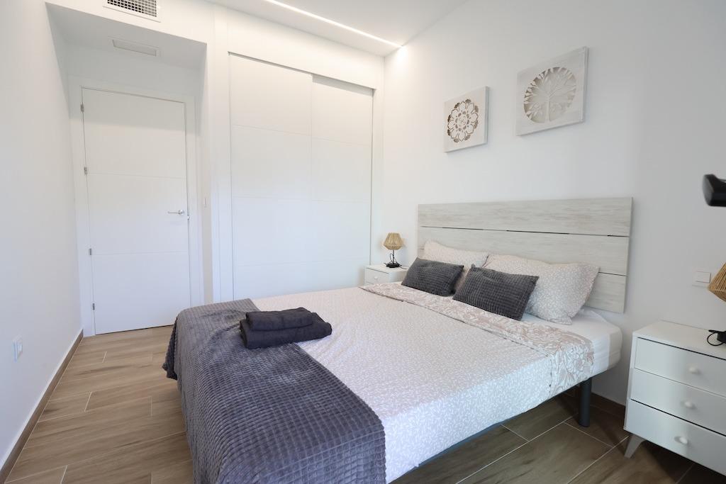 Master bedroom in apartment for sale in Orihuela Costa