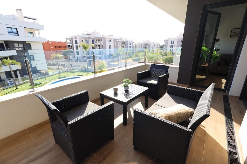Dining area in apartment for sale in Orihuela Costa