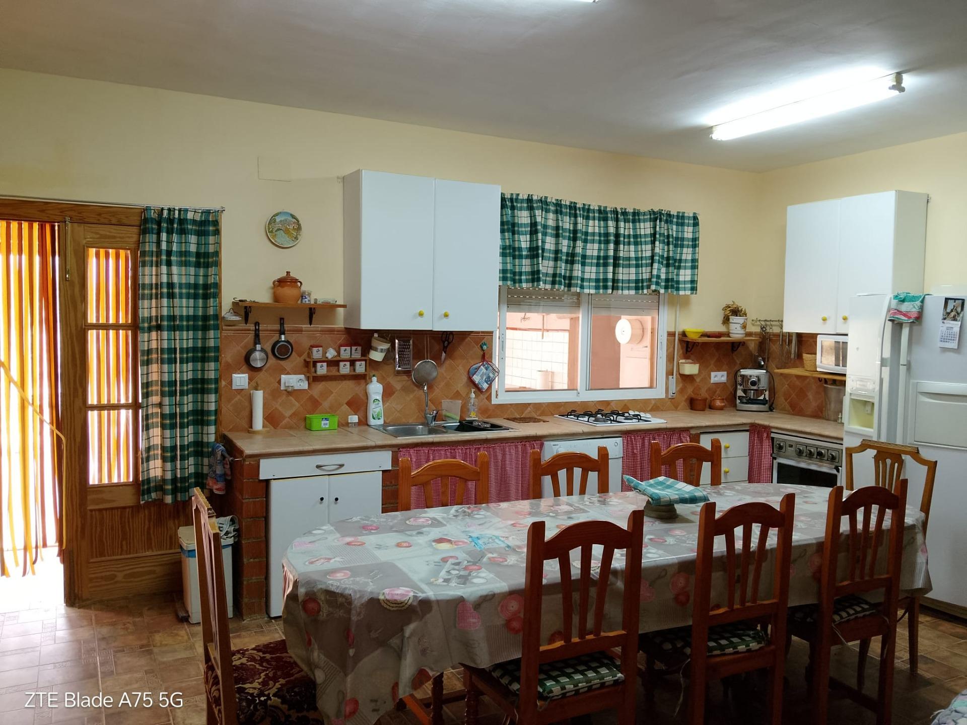 Kitchen in finca for sale in Cartagena