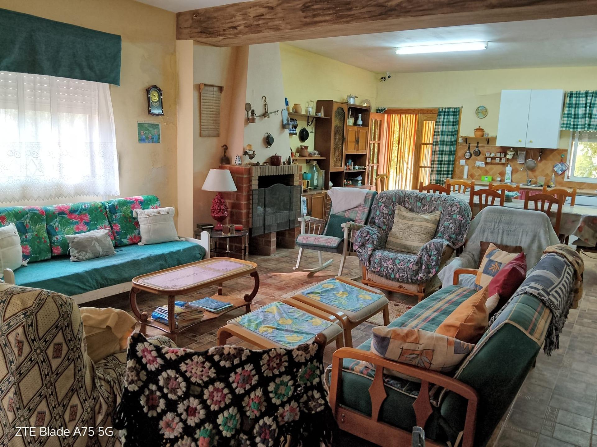 Master bedroom in finca for sale in Cartagena