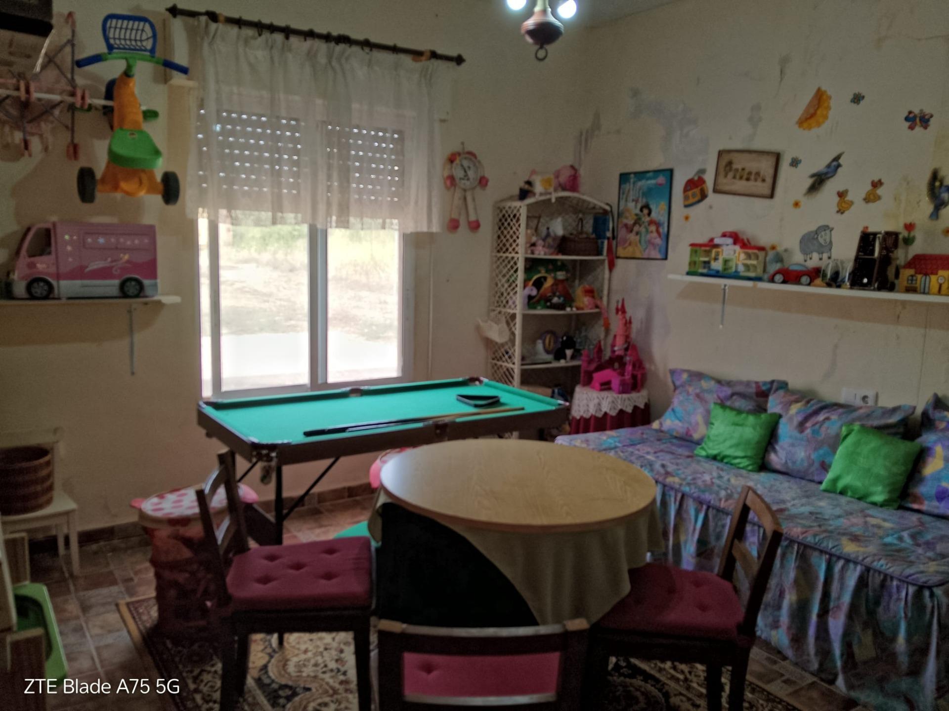 Dining area in finca for sale in Cartagena