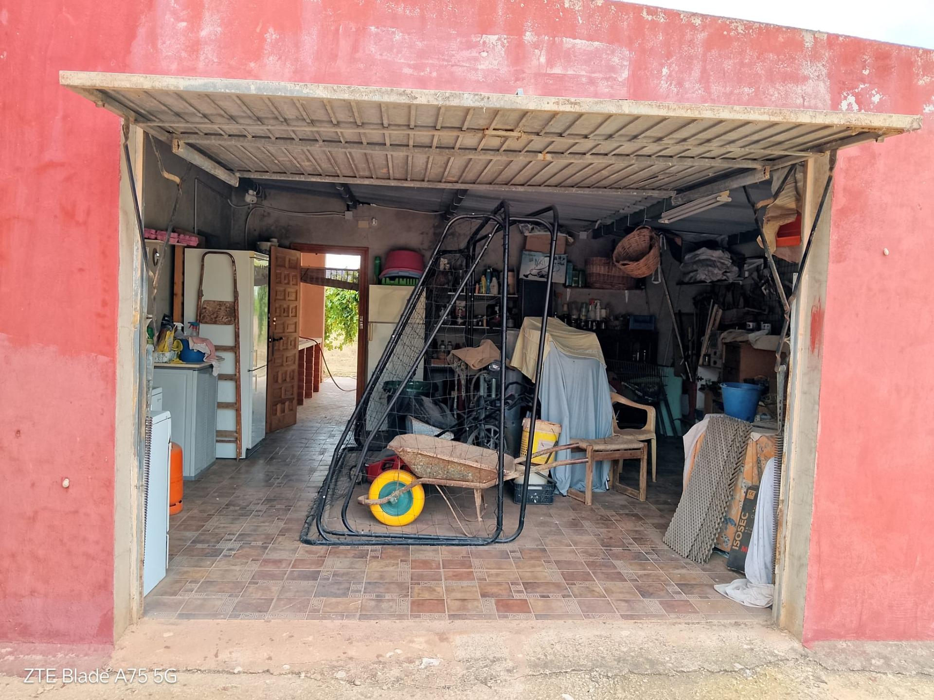 Living room in finca for sale in Cartagena