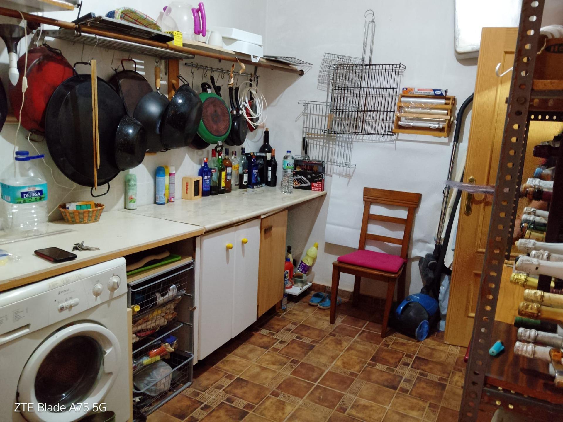 Kitchen in finca for sale in Cartagena