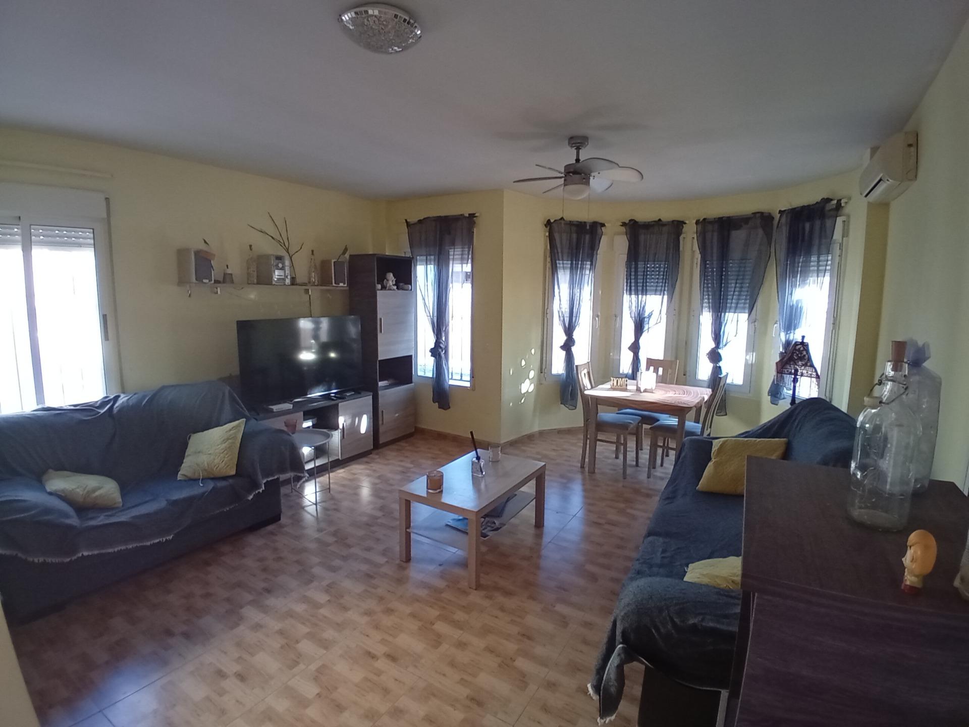 Pool area in terraced for sale in Puerto de Mazarron