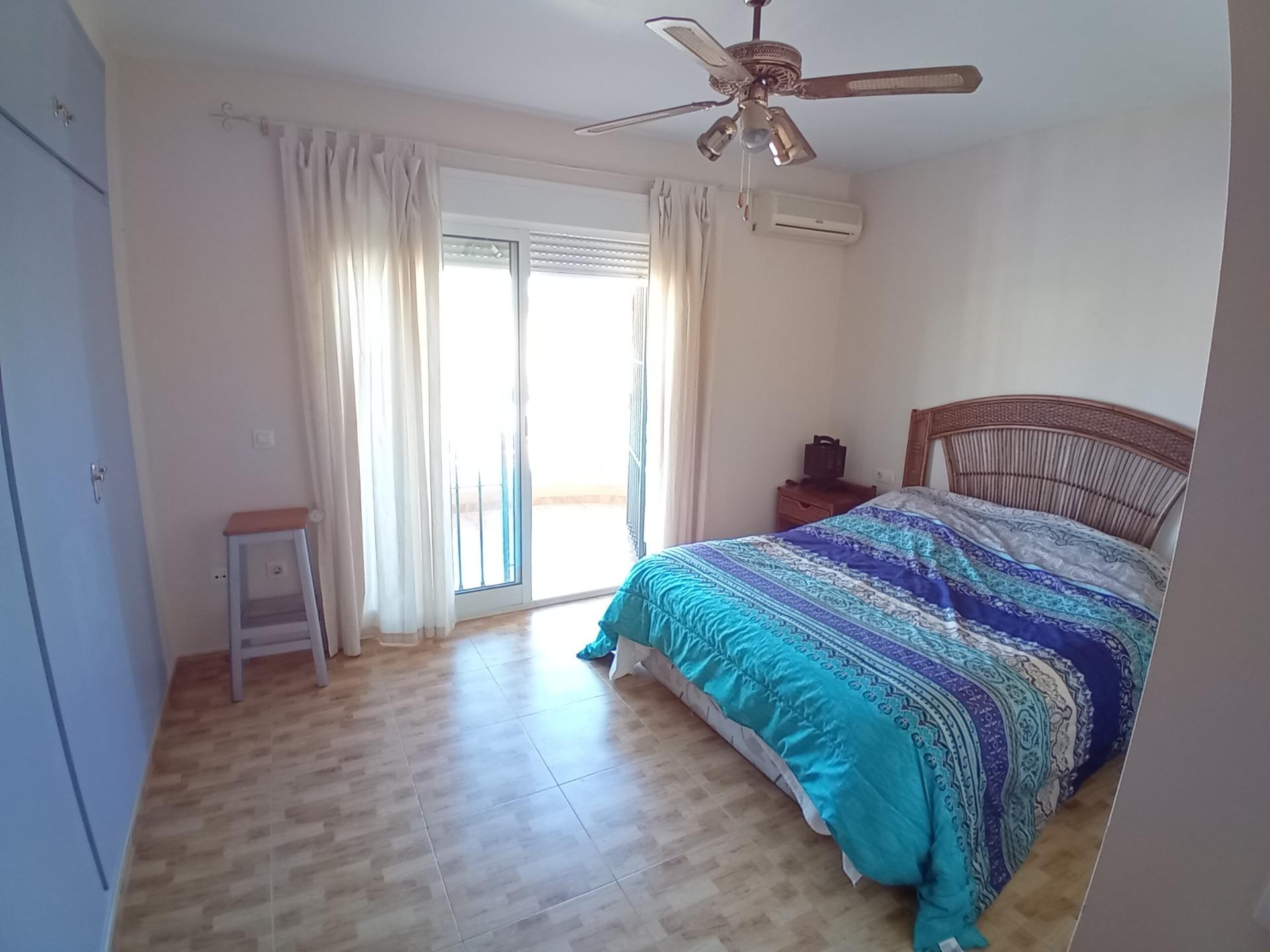 Pool area in terraced for sale in Puerto de Mazarron