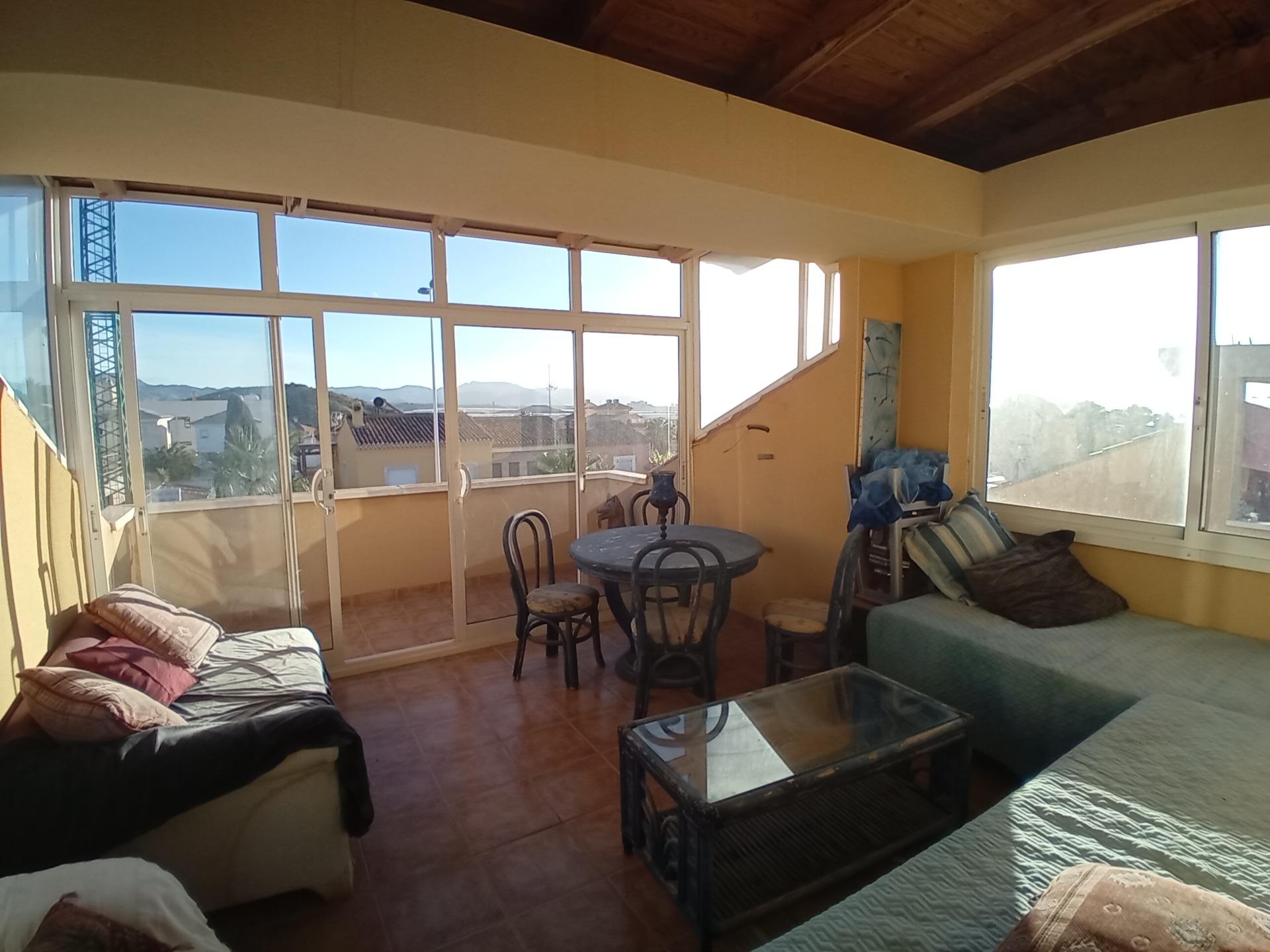 Exterior view in terraced for sale in Puerto de Mazarron