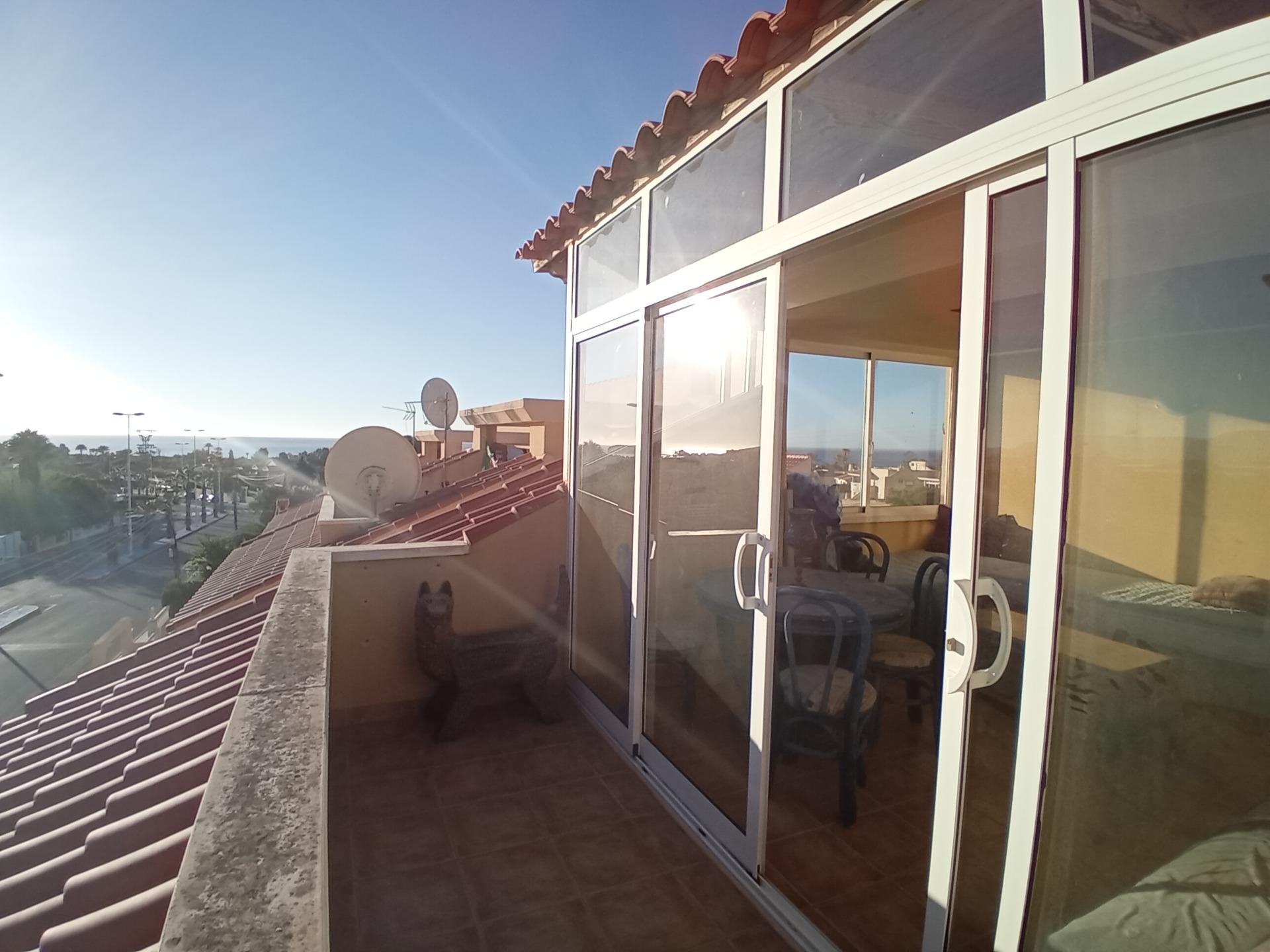 Master bedroom in terraced for sale in Puerto de Mazarron