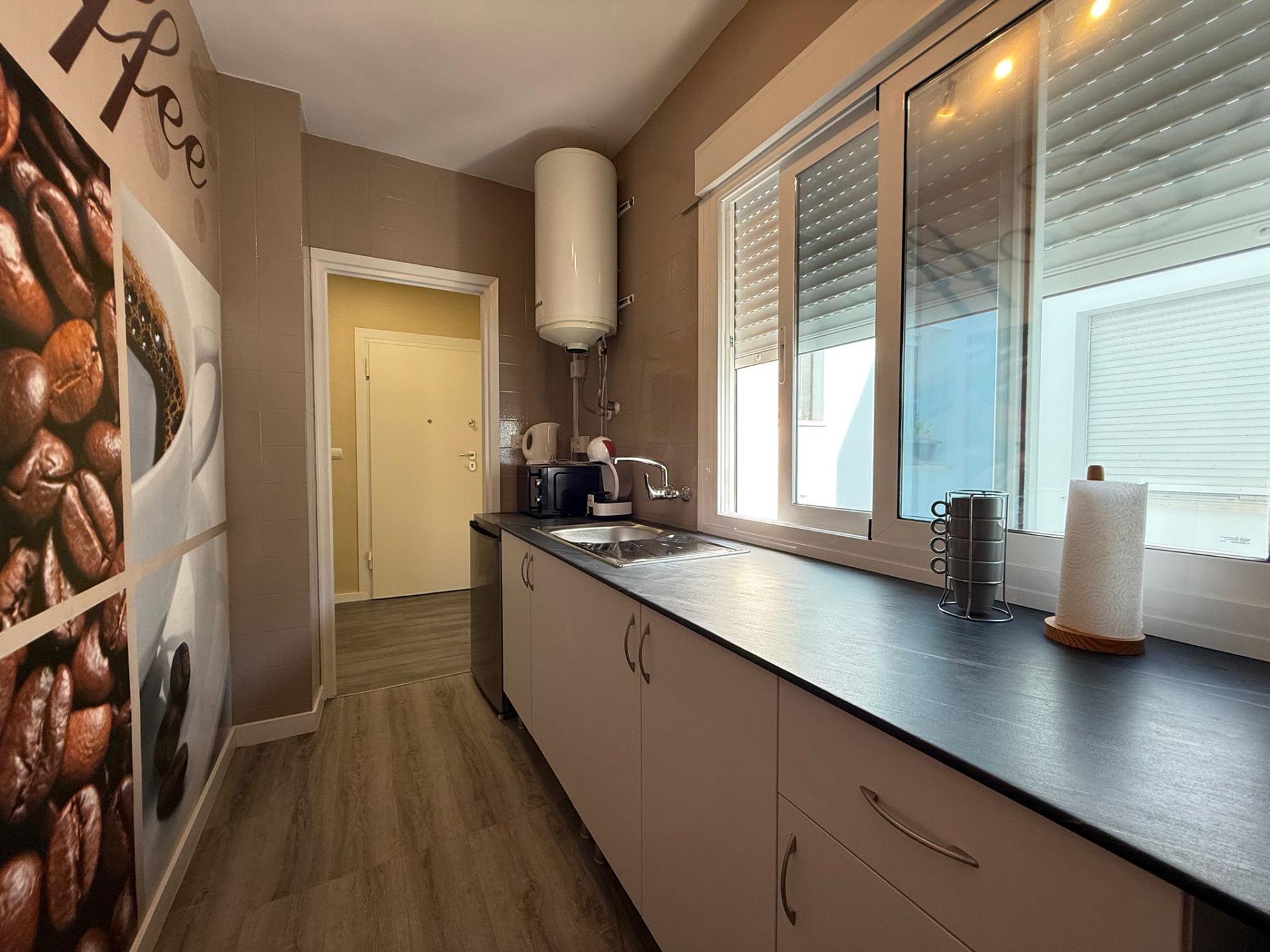 Dining area in penthouse for sale in San Pedro del Pinatar