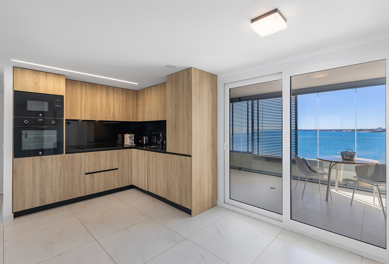 Pool area in apartment for sale in Torrevieja