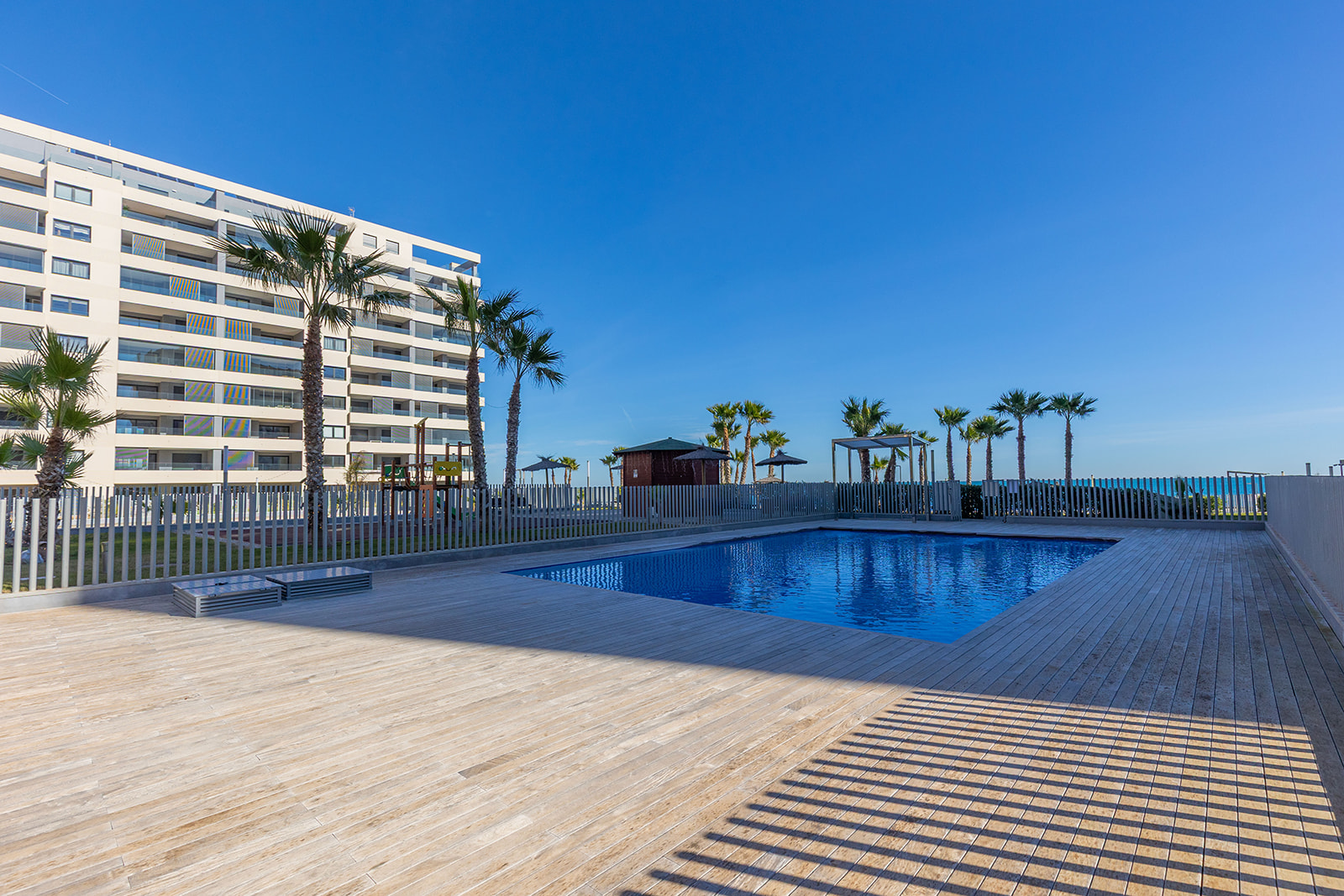 Garden in apartment for sale in Torrevieja
