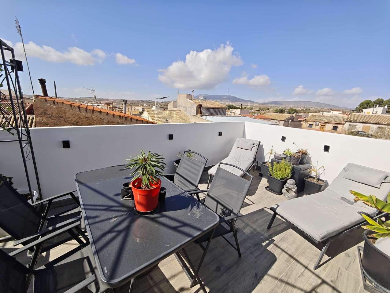 Master bedroom in terraced for sale in Pinoso