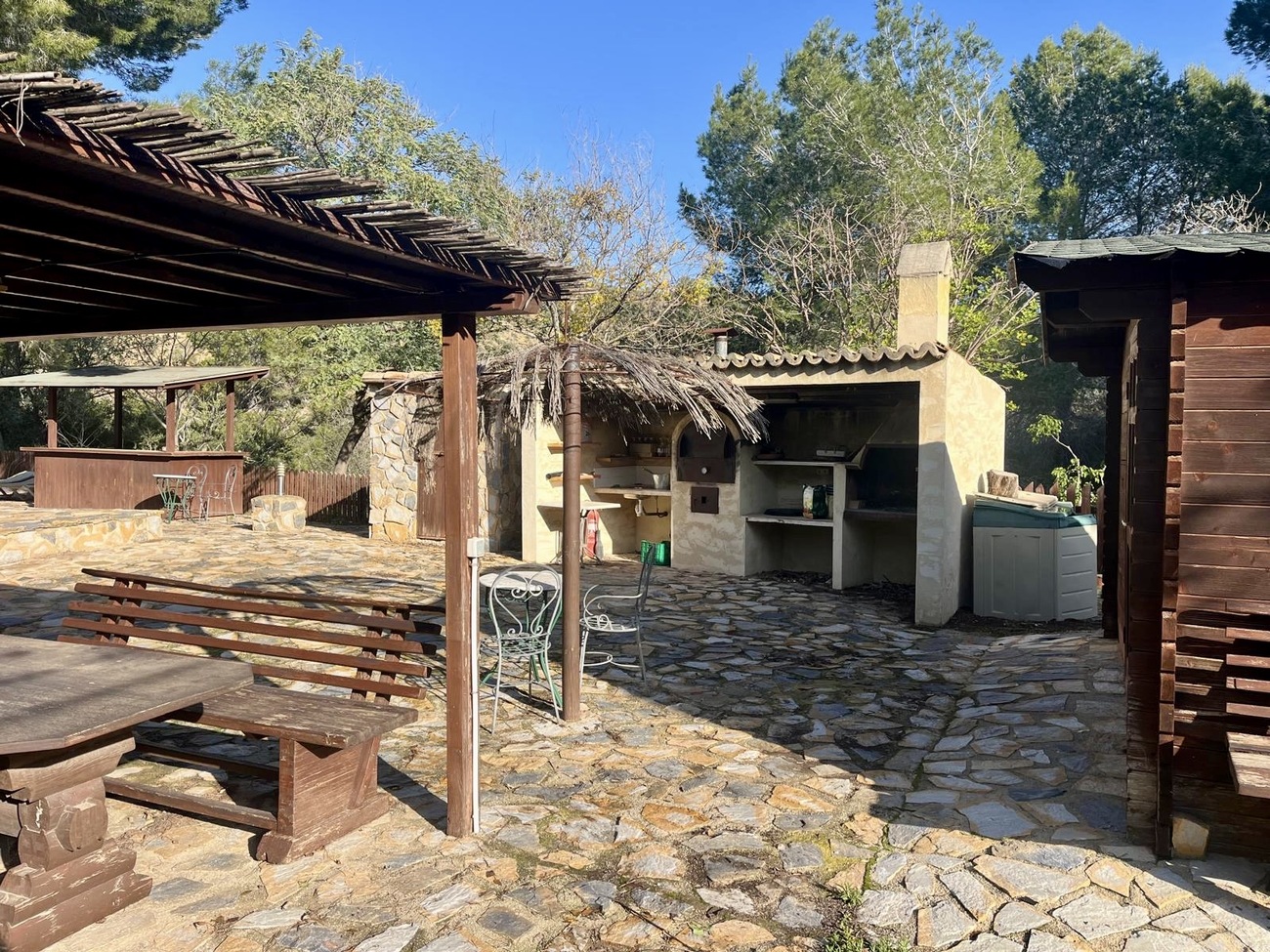 Dining area in finca for sale in Gea Y Truyols