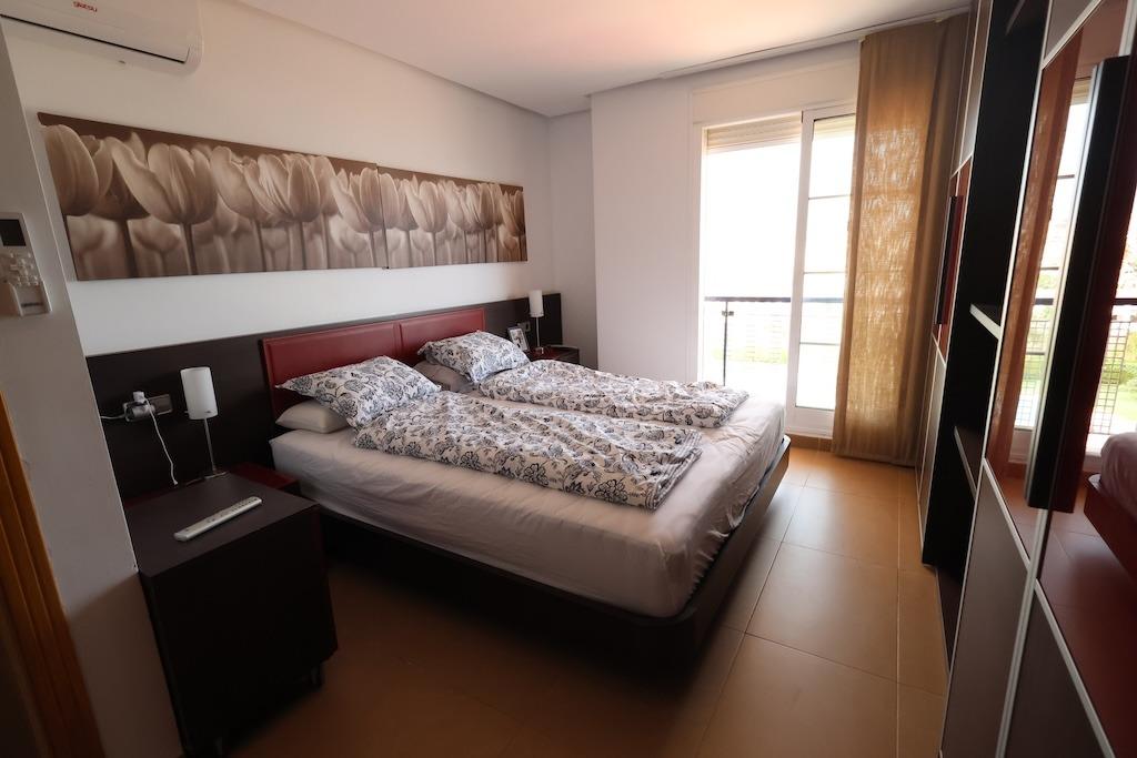 Master bedroom in penthouse for sale in Pilar de La Horadada